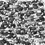 Abstract Grey Pebble Background. Grey Sea Stones Pattern