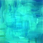 Abstract Green Blue Watercolor Pattern. Abstract Sea Water Background.