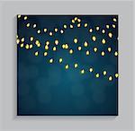 Abstract Beauty Glowing Light Background. Vector Illustration. EPS10