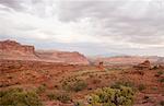 View of valley in Capitol Reef National Park, Torrey, Utah, USA