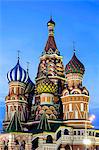 St. Basils Cathedral in Red Square, UNESCO World Heritage Site, Moscow, Russia, Europe