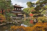 The Silver Pavilion, Buddhist Temple of Ginkaku-ji, Northern Higashiyama, Kyoto, Japan, Asia