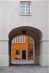 Passage through Building, Stare Miasto, Warsaw, Poland