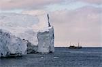 Icebergs in Ilulissat icefjord, UNESCO World Heritage Site, Greenland, Denmark, Polar Regions