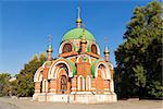Orthodox temple-chapel of Peter and Paul in Lipetsk. Russia