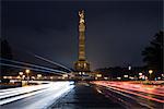 Victory Column at night, Berlin, Germany
