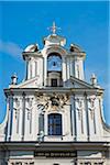 Close-up of Church of the Lord's Transfiguration, Old Town, Krakow, Poland.