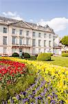 The gardens of the Musee des Beaux Arts (Museum of Fine Arts) in Tours, Indre-et-Loire, France, Europe