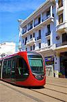 Tram, Casablanca, Morocco, North Africa, Africa