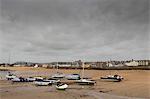 Elie at low tide, Fife Coast, Scotland, United Kingdom, Europe