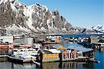 Svolvaer, Lofoten Islands, Nordland, Arctic, Norway, Scandinavia, Europe