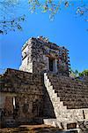 Tabasqueno, Mayan archaeological site, Chenes style, Campeche, Mexico, North America