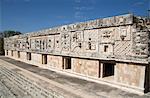 Nuns Quadrangle, Uxmal, Mayan archaeological site, UNESCO World Heritage Site, Yucatan, Mexico, North America