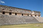 Palace of the Governor, Uxmal, Mayan archaeological site, UNESCO World Heritage Site, Yucatan, Mexico, North America