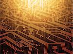 Electronic circuit background concept of technology.