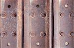 Abstract Rusty Vintage Metal Surface Background.