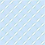 Seamless geometric striped pattern. Diagonal blue texture. Vector art.