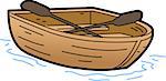 Rowboat Illustration