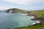 View from Slea Head Drive, Dingle Peninsula, County Kerry, Munster, Republic of Ireland, Europe