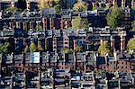 Aerial view of Boston from the Prudential Sky Walk, Boston, Massachusetts, New England, United States of America, North America