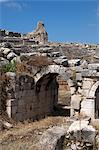 The amphitheatre at the Lycian site of Xanthos, UNESCO World Heritage Site, Antalya Province, Anatolia, Turkey, Asia Minor, Eurasia