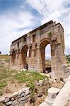Arch of Modestus at the Lycian site of Patara, near Kalkan, Antalya Province, Anatolia, Turkey, Asia Minor, Eurasia