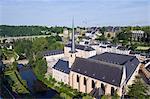 Neumunster Abbey, Old Town, UNESCO World Heritage Site, Luxembourg City, Grand Duchy of Luxembourg, Europe