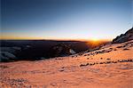 Sunrise, Aconcagua 6962m, highest peak in South America, Aconcagua Provincial Park, Andes mountains, Argentina, South America