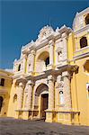 La Merced church, Antigua, UNESCO World Heritage Site, Guatemala, Central America