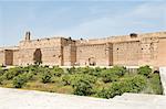 El Badi Palace, Marrakech, Morocco, North Africa, Africa