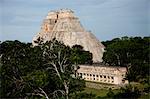 The Pyramid of the Magician, Uxmal, UNESCO World Heritage Site, Yucatan, Mexico, North America