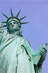 The Statue of Liberty, Liberty Island, New York City, New York, United States of America, North America