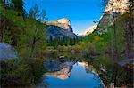 Mirror Lake, Yosemite National Park, UNESCO World Heritage Site, California, United States of America, North America