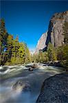 Merced River, Yosemite National Park, UNESCO World Heritage Site, California, United States of America, North America