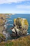 Stack Rocks, Pembrokeshire Coast National Park, Wales, United Kingdom, Europe