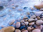 Pebbles and sea