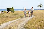 Family cycling