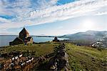 Eurasia, Caucasus region, Armenia, Gegharkunik province, Lake Sevan, Sevanavank monastery