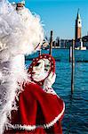 Traditional Carnival of Venice in Italy, Europe
