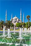 Sultan Ahmed Mosque or Blue Mosque, Sultanahmet, Istanbul, Turkey