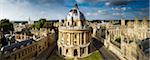 Radcliffe Camera, from St. Marys Church, Oxford, Oxfordshire, England, United Kingdom, Europe