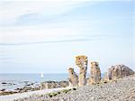 Rock formations at sea