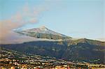 Pico del Teide and Orotava Valley, Tenerife, Canary Islands, Spain, Atlantic, Europe