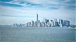 A panoramic image of New York Manhattan