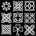 Collection of Celtic knots for use in your creative projects