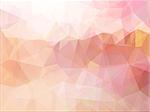 Abstract vector triangle ice background in bright colors