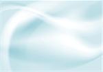 Light blue gradient abstract waves design. Vector background