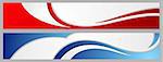 Abstract corporate waves bright banners. Vector design