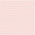 Hand drawn seamless rose and white irregular wave line texture, vector illustration