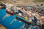 Shipping port, Los Angeles, California, USA